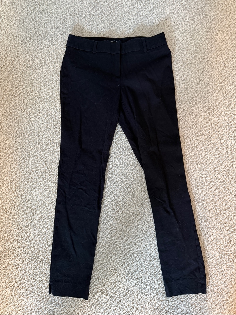 Apt. 9 Black Slim Stretch Dress Pants
